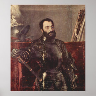 Portrait of Duke of Urbino Poster
