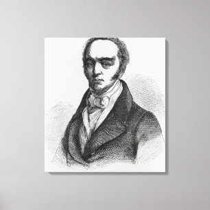 Portrait of Earl Grey Canvas Print