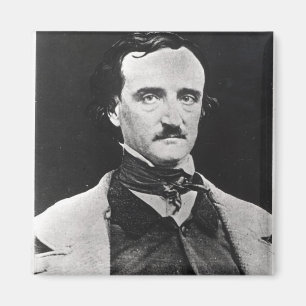 Portrait of Edgar Allan Poe Magnet