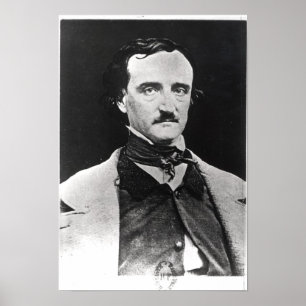 Portrait of Edgar Allan Poe Poster