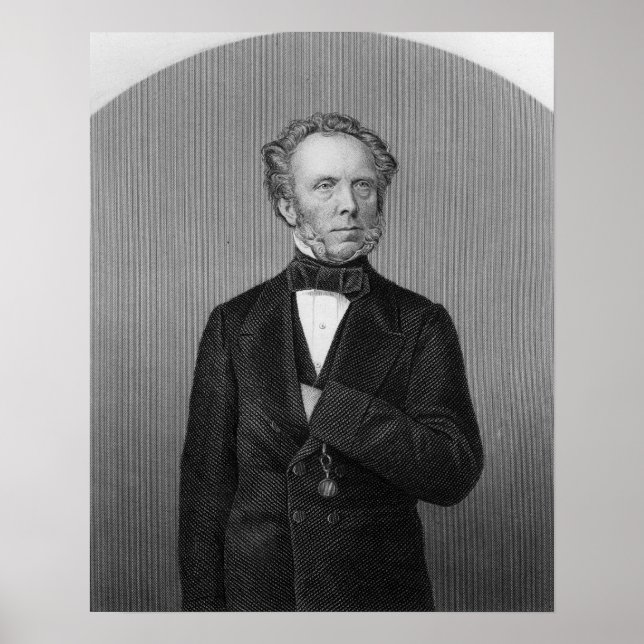 Portrait of Edward Baines Poster (Front)