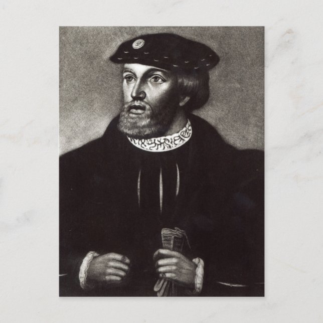 Portrait of Edward, Third Duke of Buckingham Postcard (Front)