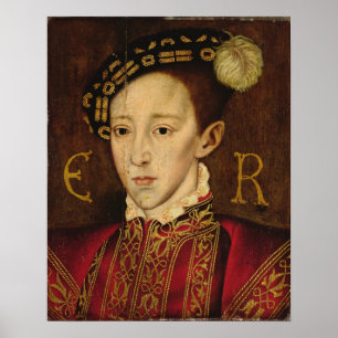 Portrait of Edward VI Poster