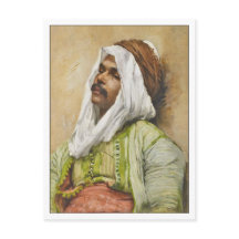 Portrait of Egyptian by Franz Kosler