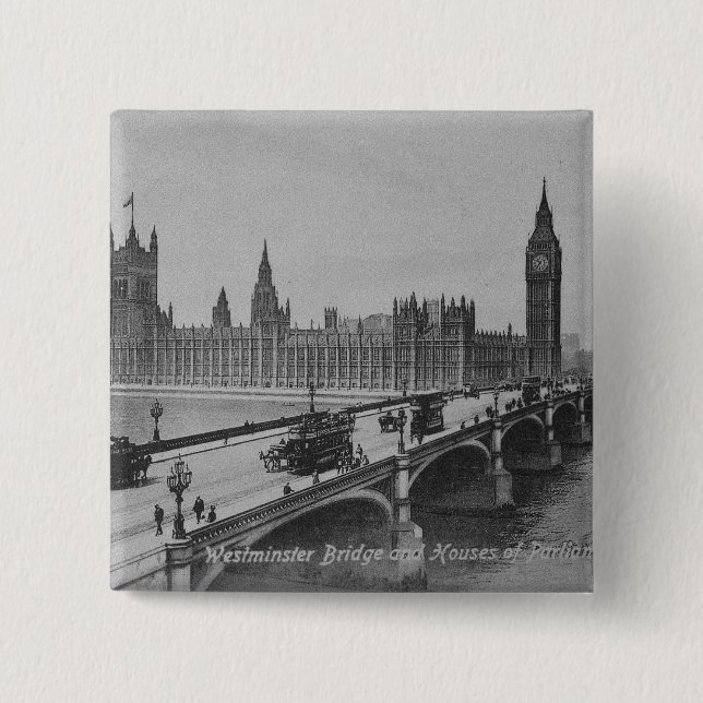 Portrait of Elbee, 1827 15 Cm Square Badge (Front)