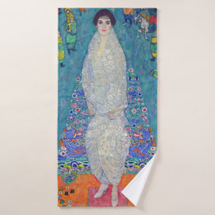 Portrait of Elisabeth Lederer, Gustav Klimt Bath Towel