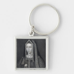 Portrait of Elizabeth of York Key Ring