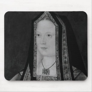 Portrait of Elizabeth of York Mouse Mat