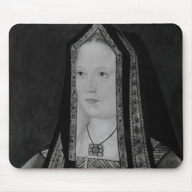 Portrait of Elizabeth of York Mouse Mat (Front)