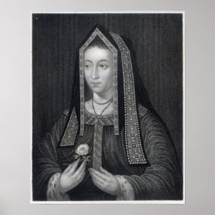 Portrait of Elizabeth of York Poster