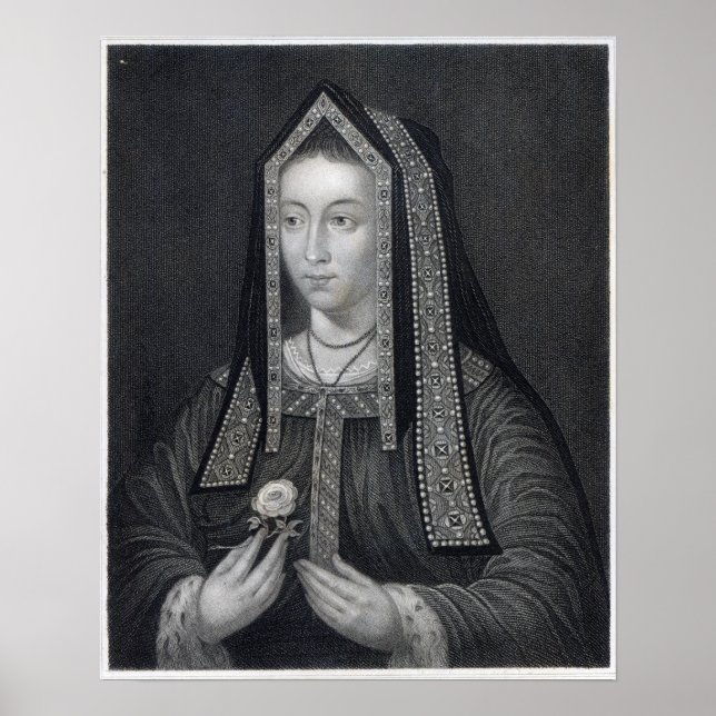 Portrait of Elizabeth of York Poster (Front)