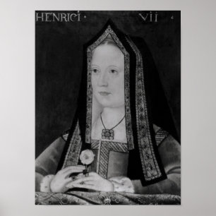 Portrait of Elizabeth of York Poster
