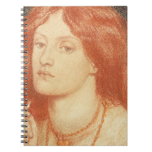 Portrait of Elizabeth Siddal (1834-62), 1860 (red Notebook