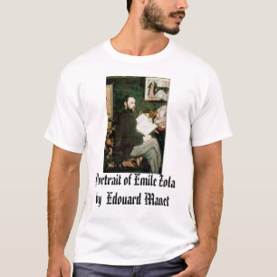 Portrait of Emile Zola Edouard Manet, Portrai... T-Shirt