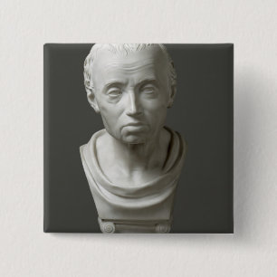 Portrait of Emmanuel Kant , 1801 15 Cm Square Badge