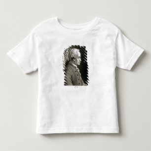 Portrait of Emmanuel Kant , German philosopher Toddler T-Shirt