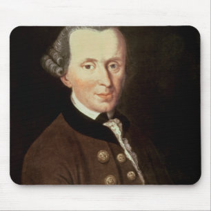 Portrait of Emmanuel Kant Mouse Mat