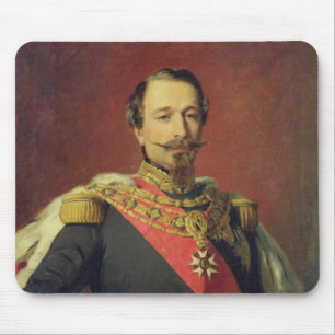 Portrait of Emperor Louis Napoleon III Mouse Mat