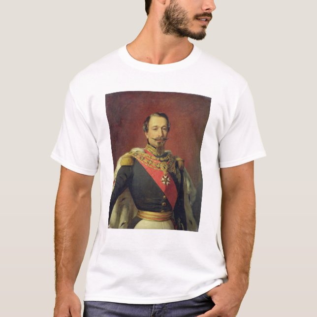 Portrait of Emperor Louis Napoleon III T-Shirt (Front)