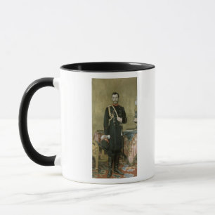 Portrait of Emperor Nicholas II 1895 Mug