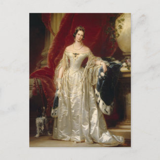 Portrait of Empress Alexandra Fedorovna  Postcard