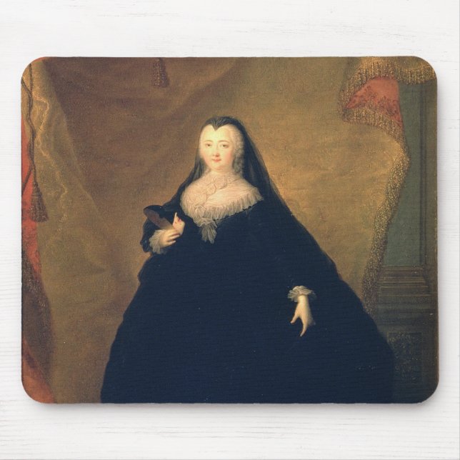 Portrait of Empress Elizabeth  in Fancy Dress Mouse Mat (Front)
