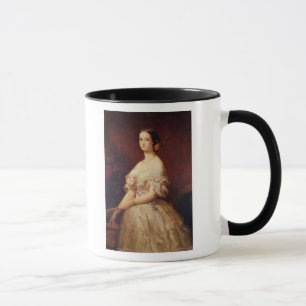 Portrait of Empress Eugenie  1854 Mug