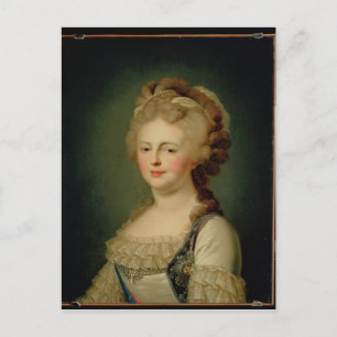 Portrait of Empress Maria Fyodorovna Postcard