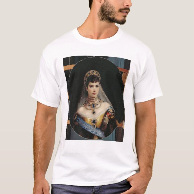 Portrait of Empress Maria Fyodorovna T-Shirt (Front)
