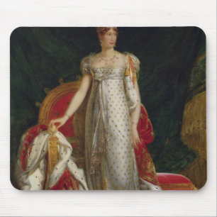 Portrait of Empress Marie Louise  of France Mouse Mat
