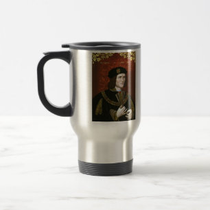 Portrait of English King Richard III Travel Mug
