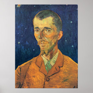 Portrait of Eugene Boch by Vincent van Gogh Poster