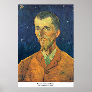 Portrait of Eugene Boch by Vincent van Gogh Poster