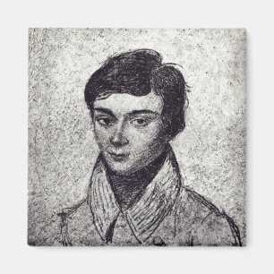 Portrait of Evariste Galois Magnet