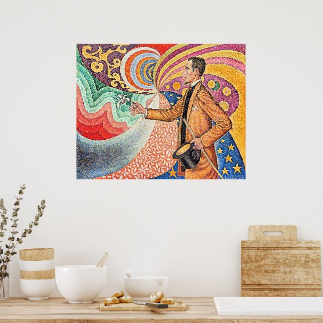Portrait of Felix Feneon Poster (Kitchen)