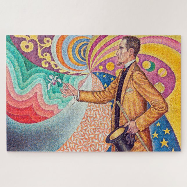 Portrait of Felix Feneon, Signac Jigsaw Puzzle (Horizontal)