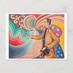 Portrait of Felix Feneon, Signac Postcard