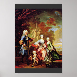 Portrait Of Ferdinand Adolf Graf Von Plettenberg Poster