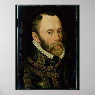 Portrait of Filips van Montmorency Poster