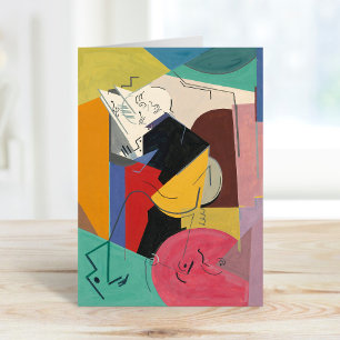 Portrait of Florent Schmitt Albert Gleizes Card