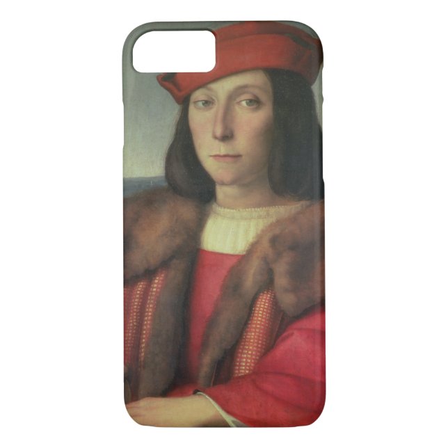 Portrait of Francesco della Rovere, Duke of Urbino Case-Mate iPhone Case (Back)