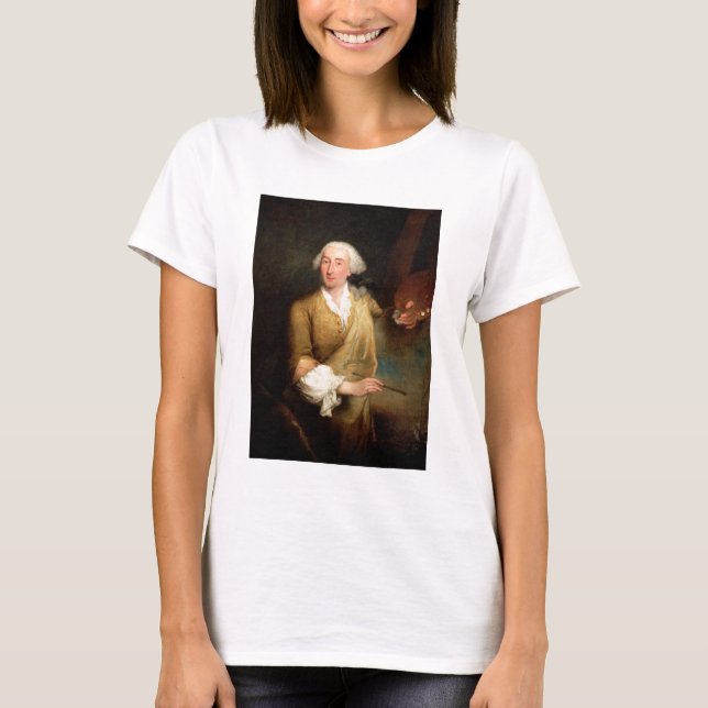 Portrait of Francesco Guardi (1712-93) (oil on can T-Shirt (Front)
