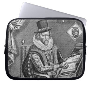 Portrait of Francis Bacon (1561-1626) Viscount of Laptop Sleeve