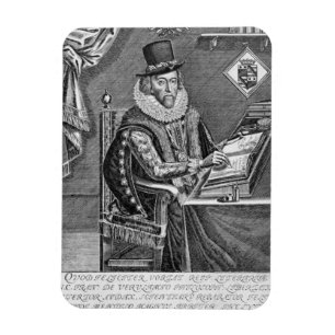 Portrait of Francis Bacon (1561-1626) Viscount of Magnet