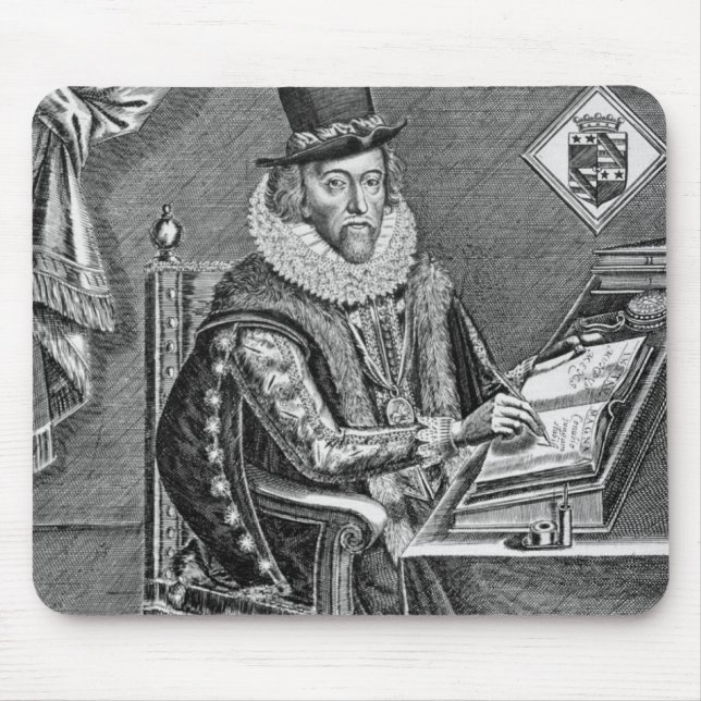 Portrait of Francis Bacon (1561-1626) Viscount of Mouse Mat (Front)