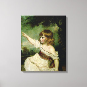 Portrait of Francis George Hare, oldest son of Fra Canvas Print