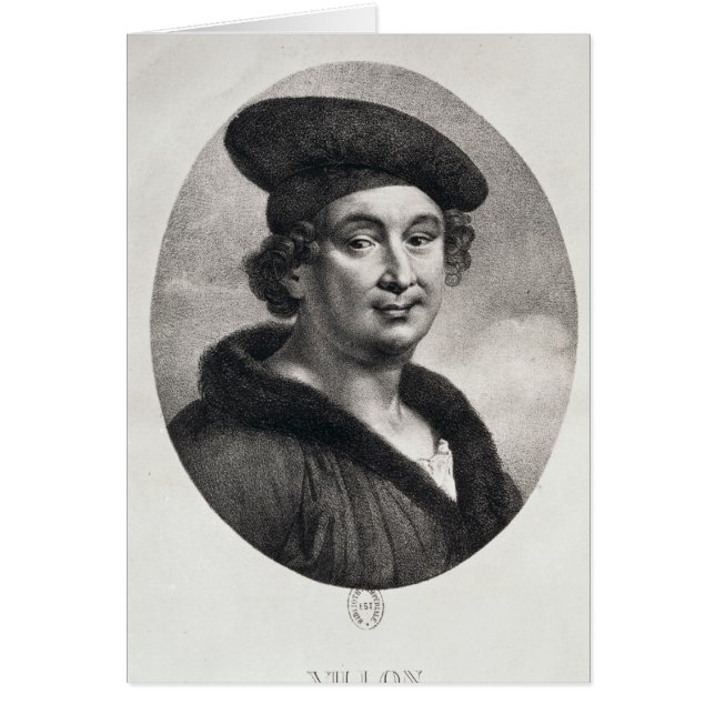 Portrait of Francois Villon (Front)
