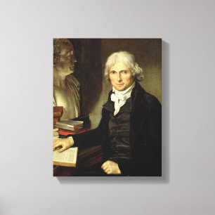 Portrait of Francois Xavier Bichat Canvas Print