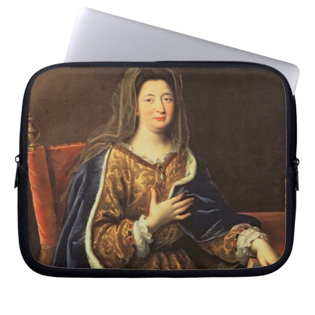 Portrait of Francoise d'Aubigne (1635-1719) the Ma Laptop Sleeve (Front)