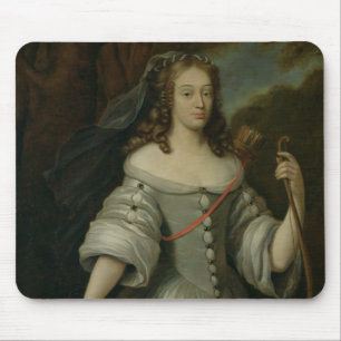 Portrait of Francoise Louise de la Baume Mouse Mat